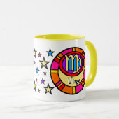 Mug Symbole du Zodiaque de la virgo (Devant droit)