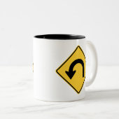 Mug symbole en demi-tour (Devant droit)