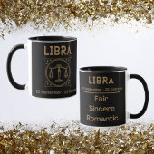 Mug Symbole et traits de la bibliothèque Zodiac