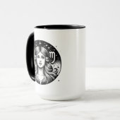 Mug Symbole et traits de la Virgo (Devant gauche)