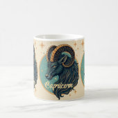 Mug Symbole étoile Capricorne de l'Horoscope (Centre)