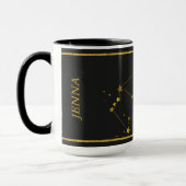 Mug SYMBOLE Étoile Zodiaque Aquarius (Gauche)