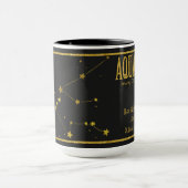 Mug SYMBOLE Étoile Zodiaque Aquarius (Centre)