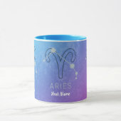 Mug SYMBOLE Étoile Zodiaque Aries Horoscope Constellat (Centre)