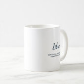 Mug SYMBOLE ÉTOILE Zodiaque DE Libra (Devant droit)