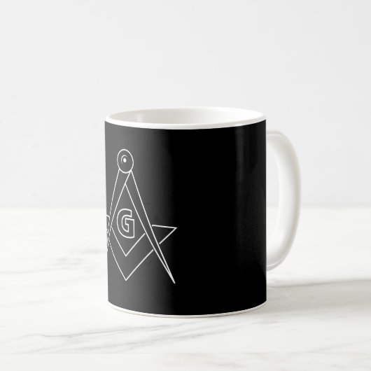 Mug Symbole franc-maçonnerie (Devant droit)