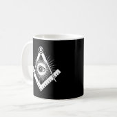 Mug Symbole franc-maçonnerie (Devant gauche)