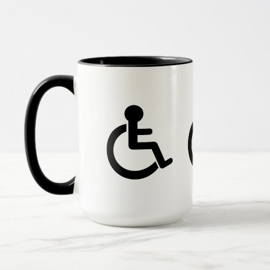 Mug Symbole Handicap (Gauche)