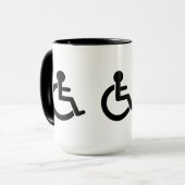 Mug Symbole Handicap (Devant gauche)