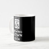 Mug SYMBOLE Happy 65E Limite De Vitesse 65 (Devant gauche)