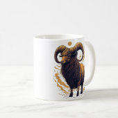 Mug Symbole Horoscope Aries (Devant droit)