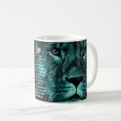 Mug SYMBOLE Horoscope Léo Zodiac Astrologie (Devant droit)