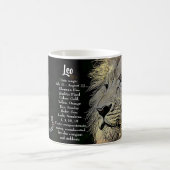 Mug SYMBOLE Horoscope Léo Zodiac Astrologie (Centre)