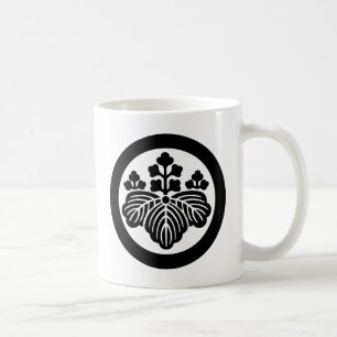 Mug Symbole japonais de la crête KAMON de famille