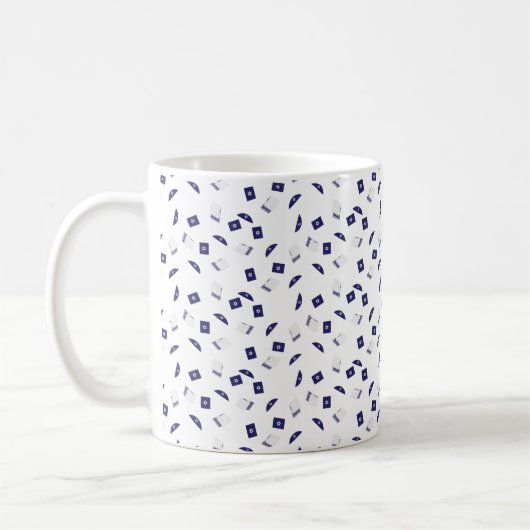 Mug Symbole juif motif (Gauche)