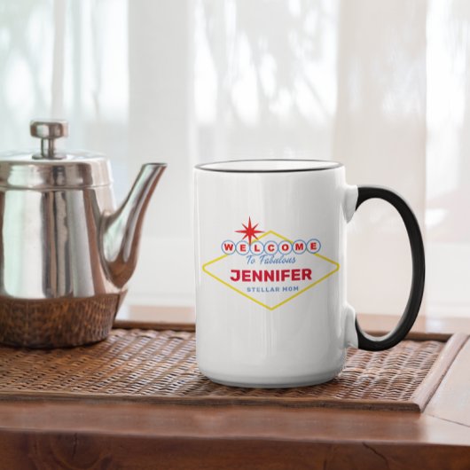 Mug SYMBOLE Las Vegas MÈRE Drôle