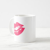 MUG SYMBOLE LESBIEN DE LÈVRES (Devant gauche)