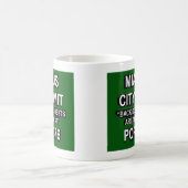 Mug Symbole Limite Ville de Mianus Connecticut Funny (Centre)