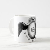 Mug Symbole maçonnique des yeux Kneph (Devant gauche)