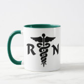 Mug Symbole Médicale de RN (Gauche)