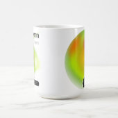 Mug Symbole moderne Zodiac Capricorne Citation Élément (Centre)