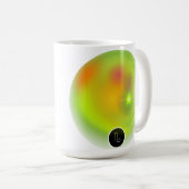 Mug Symbole moderne Zodiac Capricorne Citation Élément (Devant droit)