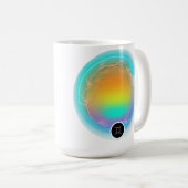 Mug Symbole moderne Zodiac Gemini Citation Air Element (Devant droit)