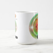 Mug Symbole moderne Zodiac Virgo Quote Élément Terre (Centre)