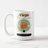Mug Symbole moderne Zodiac Virgo Quote Élément Terre (Gauche)