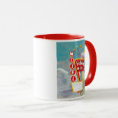 Mug Symbole motel de vacances (Devant droit)