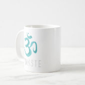 Mug SYMBOLE Namaste Om Yoga Médiation (Devant gauche)