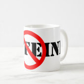 Mug Symbole "Non" personnalisable (Devant droit)