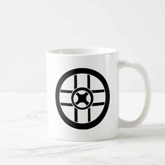 Mug Symbole nordique : Croix de roue (Droite)