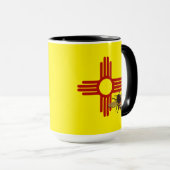 Mug Symbole Nouveau-Mexique Bee Keeper Honey Bee Zia (Devant droit)