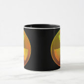 Mug Symbole nucléaire Luminance radioactive (Centre)