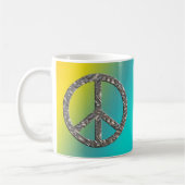 Mug Symbole PAIX - OR & ARGENT (Gauche)