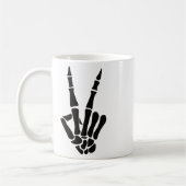Mug SYMBOLE PAIX Squelette Halloween Squelette (Gauche)