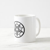 Mug Symbole pentagramme classique (Devant droit)