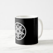 Mug Symbole pentagramme classique (Devant droit)