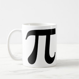 Mug Symbole "Pi" géant à gauche