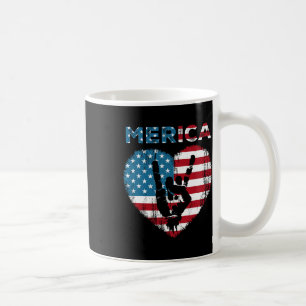 Mug SYMBOLE RIZO 4 juillet Drapeau AMÉRICAIN HOMMES