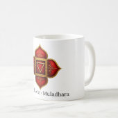 Mug Symbole sacré du chakra racine Muladhara (Devant droit)