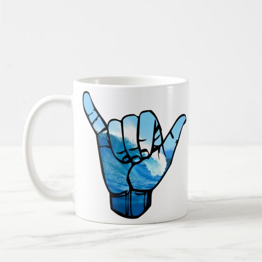 Mug SYMBOLE SHaka Wave Rip Curl (Gauche)