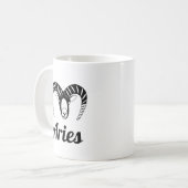 Mug SYMBOLE SYMBOLE Aries Ram SYMBOLE Astrologique (Devant gauche)
