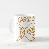 Mug Symbole triple tourbillonnant de déesse (Devant gauche)