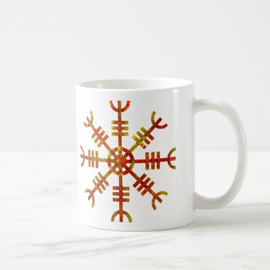 Mug Symbole Viking Helm De Awe Norse (Droite)