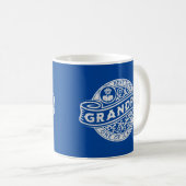 Mug Symbole Vintage Grandpa Silver (Devant droit)