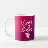 Mug Symbole Virgo Babe Zodiac Star Sweatshirt d'annive (Gauche)