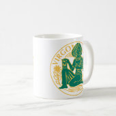 Mug Symbole Virgo du Zodiaque (Devant droit)