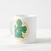 Mug Symbole Virgo du Zodiaque (Devant gauche)